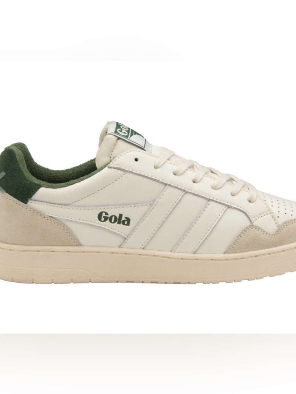 Gola Classics Women's Eagle Green & White Sneakers size 7.5